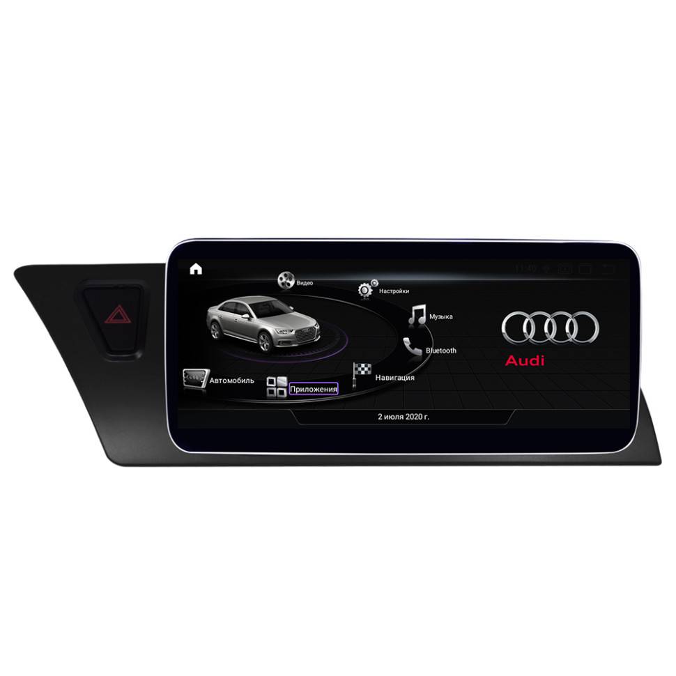 Штатная магнитола Parafar для Audi A4/A5/S4/RS5 (2010-2016) (низкая комплектация) экран 10.25" разрешение 1920*720 на Android 11.0 (PF7938QHD)